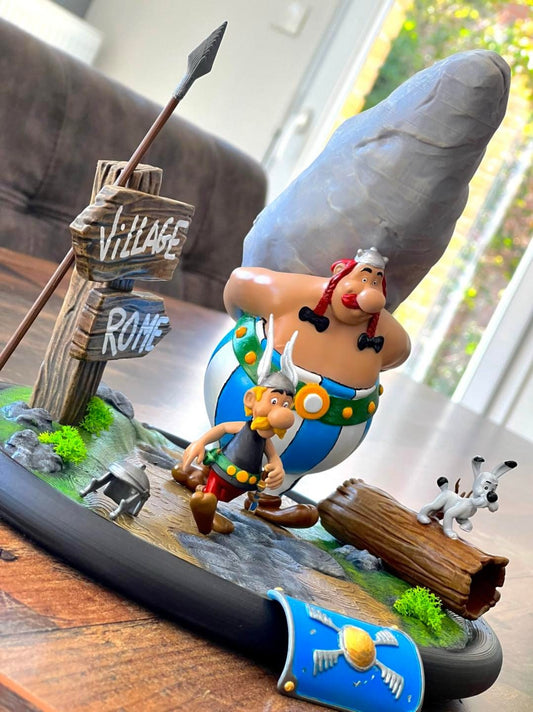 Diorama Astérix et obélix